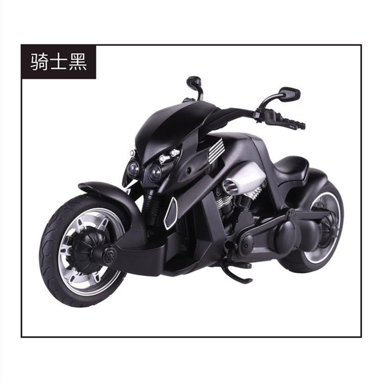 Large Tyrannosaurus V-REX Motorcycle With Alloy Simulation Boy Birthday Gift Toy Car