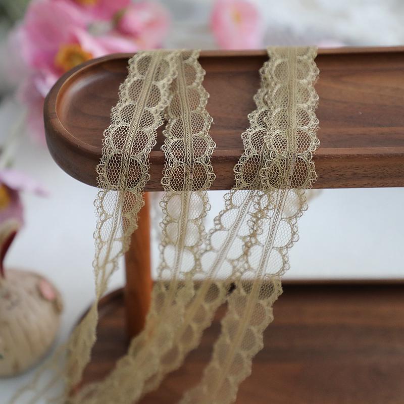 Colorful Polyester Lace Trim for DIY Doll Dress & Lolita Accessories