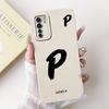 For Oppo F15 Case Oppo A91 CPH2001 Cute Lucky Letters Cover Soft Silicone Phone Case For Oppo Reno 3 Reno 4G F 15 OppoA91 Fundas