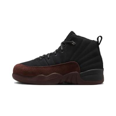 A Ma Maniére X Air 12 Retro SP PS Black Kids Sneakers Burgundy-Crush FB2686-001