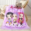Huntrx: Future Stars Unite! Customize Your Name Blanket Gift Personalized Blanket Soft & Cozy Throw For Picnics Home Decor Nap Living Room