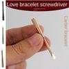 Portable Bracelet Screwdriver Bracelet Repair Screwdriver Tool 3 Steel Colors