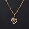 2017 High-Quality Handmade Zircon Pendant Necklace