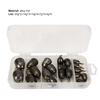 20Pcs/Set 360 Degree Rotatable Fishing Weight High Hardness Iron Reliable Rust-proof Fishing Casting
