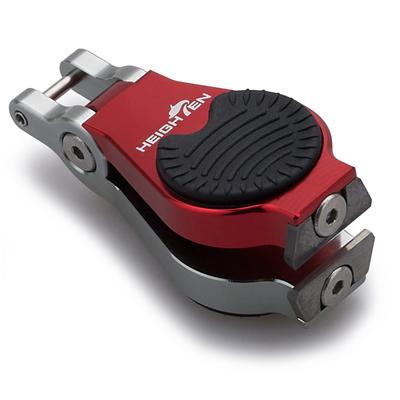 HEIGHTEN Schnurschneider Minigröße Superstarke Schneidkraft Klinge aus Wolframstahl zum Angeln Beetle Serie (rot) (339)