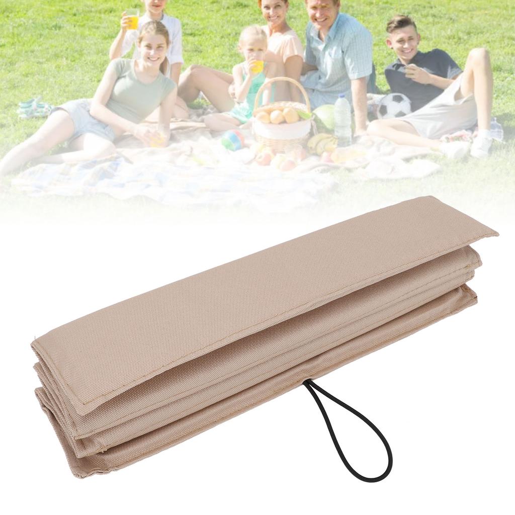 Faltbare Camping Sitzunterlage Wasserdicht Leicht Faltkissen zum Sitzen für Wanderrucksack 44x32cm