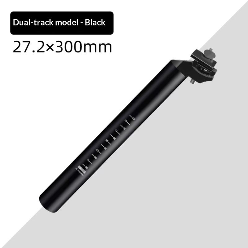 Shockproof Aluminum Alloy Bike Seatpost 300mm 25.4/27.2mm Fit for  Road Foldable Bicycle Use