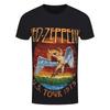 Led Zeppelin T-Shirt USA Tour 1975 Rockband Neu Schwarz Offiziell