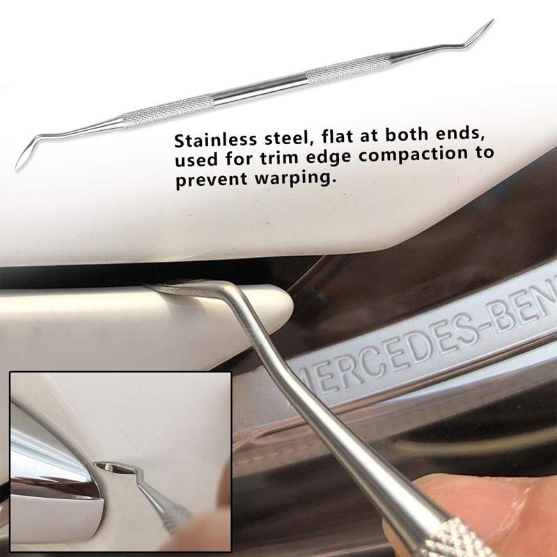 5Pcs/3Pcs Flexible Micro Squeegee Car Vinyl Wrap Tool Kit EdgeTrimmer with Different Hardness Window Tint Stickers Install Tool