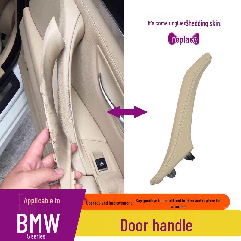 Kohlefaser Interieur Armlehnen Griff für BMW 5er F10/F18 - Rechtslenker