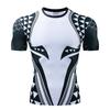 Spiderman Batman Superhero 3d Print Gym Tshirt Men Fitness Tee Compression Tops