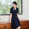 Women's Summer Blazer Midi Dress