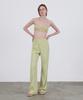Leuba Layered Slim Boots Cut Pants - Avocado