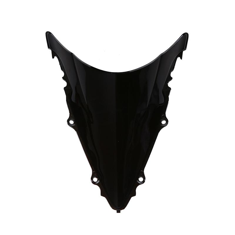 Chrome Windshield Fit For Yamaha R6 03-05 Racing Motorcycle Double Bubble Windscreen Anti-Wind Acrylic Screen