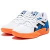 Puma Trc Blaze Court Nyc Comfortable Versatile Non-Slip Durable Mid-Top Basketball Shoes Men Sneaker White Blue Orange 379218-01