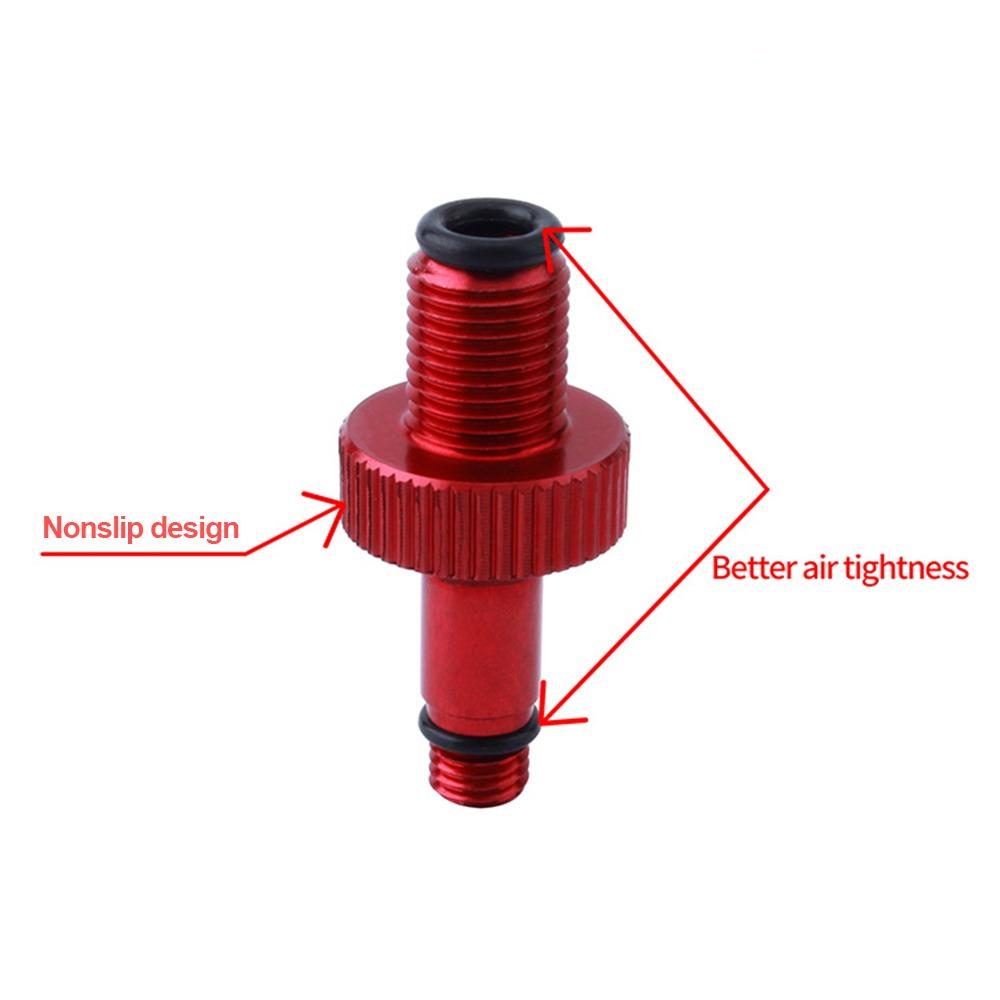 Aluminum Alloy Air Valve Adapter for Rckshox monoarch/DT swiss XMM/Marzocchi Mountain Bike Use