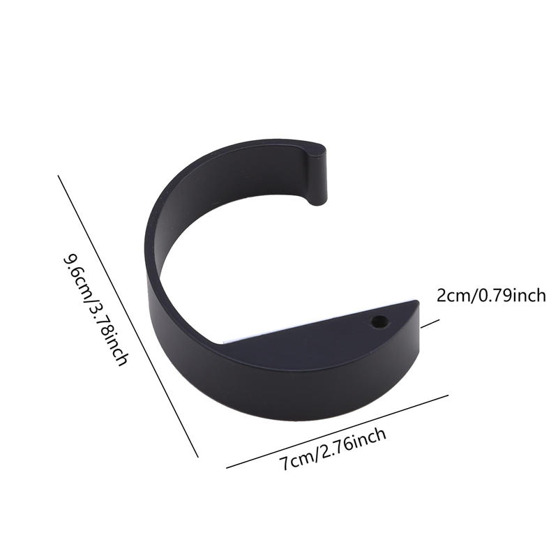 1PC/2Pcs Creative Headphone Stand Hanger Holder Portable Desk Mount Bag Hanger Organizer Under Desk Clamp Hook