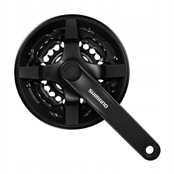 Guarnitura 3 x 6/7/8v shimano tourney fc-ty301 48x38x28 170mm