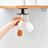 360 Degree  Rotating Utensil Rack Hook Holder Wall Kitchen Tool Storage Holders for Bathroom Cabinet Hanging Organizer