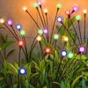 Solar Firefly Light Outdoor Waterproof Garden Decorative Lawn Light Landscape Ambience Floor Insert Light