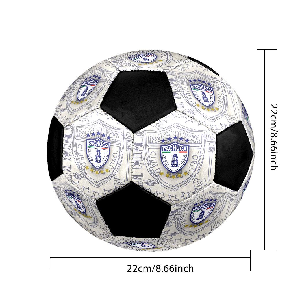 1pc C.F. Pachuca Soccer Ball Size 5 Indoor Soccer Ball Fashion Colorful Backyard Game - Great For Sports Fans Gift HE30