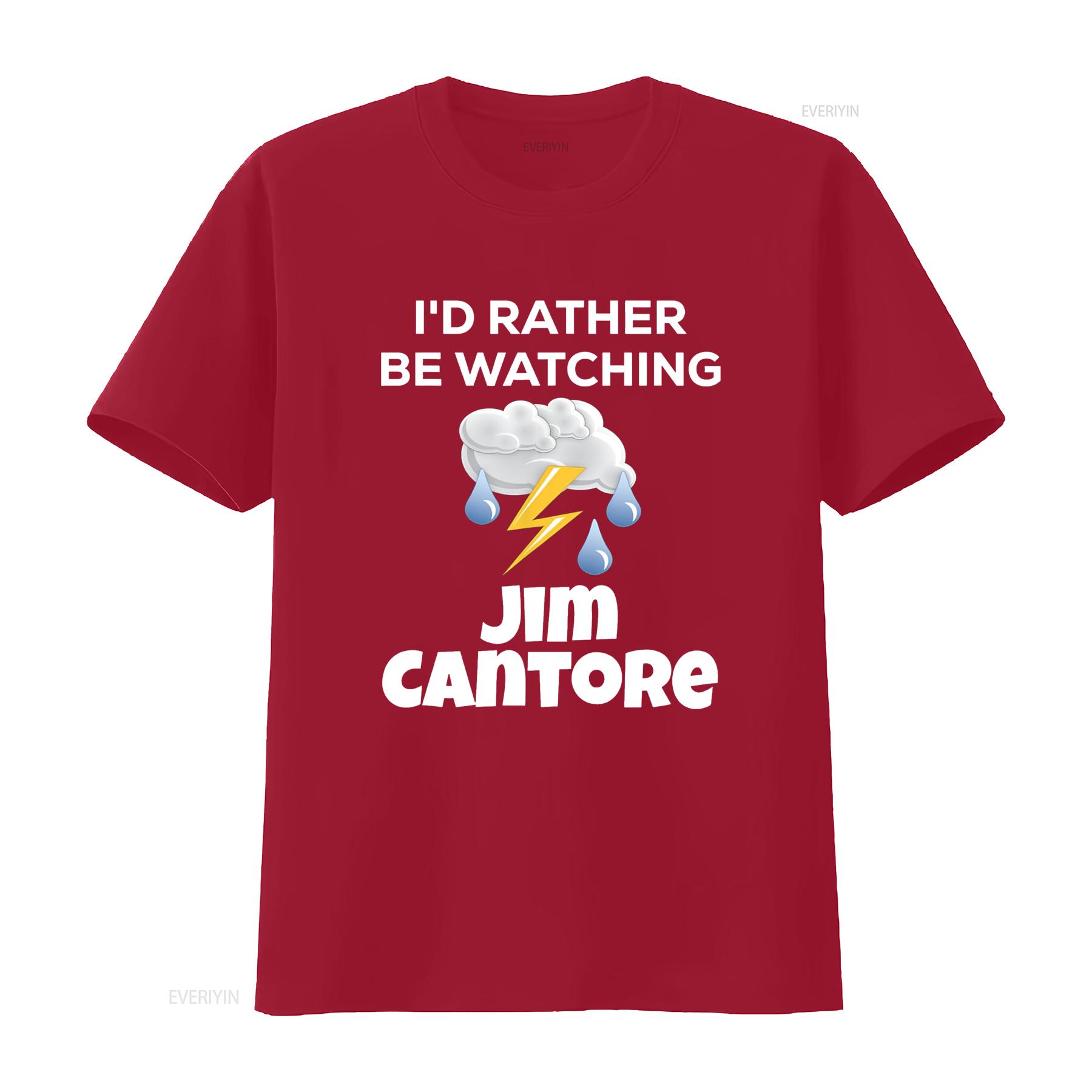 

Funny I d Rather Be Watching Jim Cantore Tornado Weather T Shirt vintage Washed designer clothes fashion Comfortable Stretched S