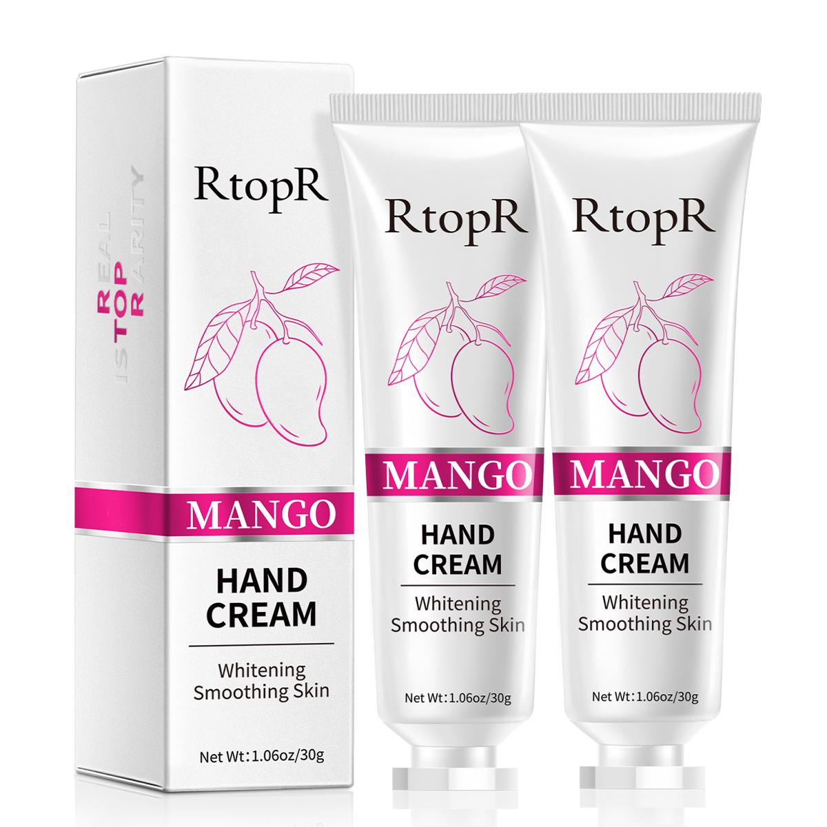 

RtopR Крем для рук «Манго», отбеливающий, увлажняющий и разглаживающий руки 2pcs