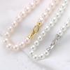 14K Gold-Filled Smooth Round Clasp for DIY Pearl Necklace Accessories