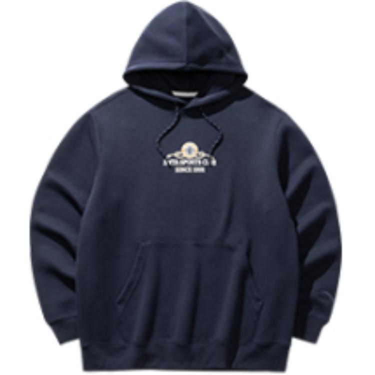 

Anta Lifestyle Series Loose Fit Hooded Sweatshirt Men Sweatshirts Su-Ma-Blue 152518706S-3 L