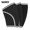 Aolikes Knee Sleeves 7mm Compression Brace for Squats Weightlifting Powerlifting Gym Workout Support 1 Pair