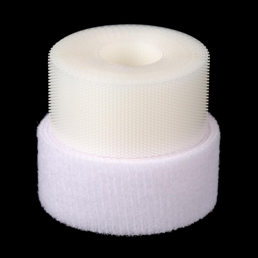 Thin 6/8/20mm Width Black/White Paste Strap  Sewing Stickers Magic Tapes Sticker Clothes Fastener Tape