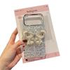 Epoxy Glitter Bow Phone Case for iPhone 15/12/11, Fits Apple 17 Pro Max, Includes Lanyard
