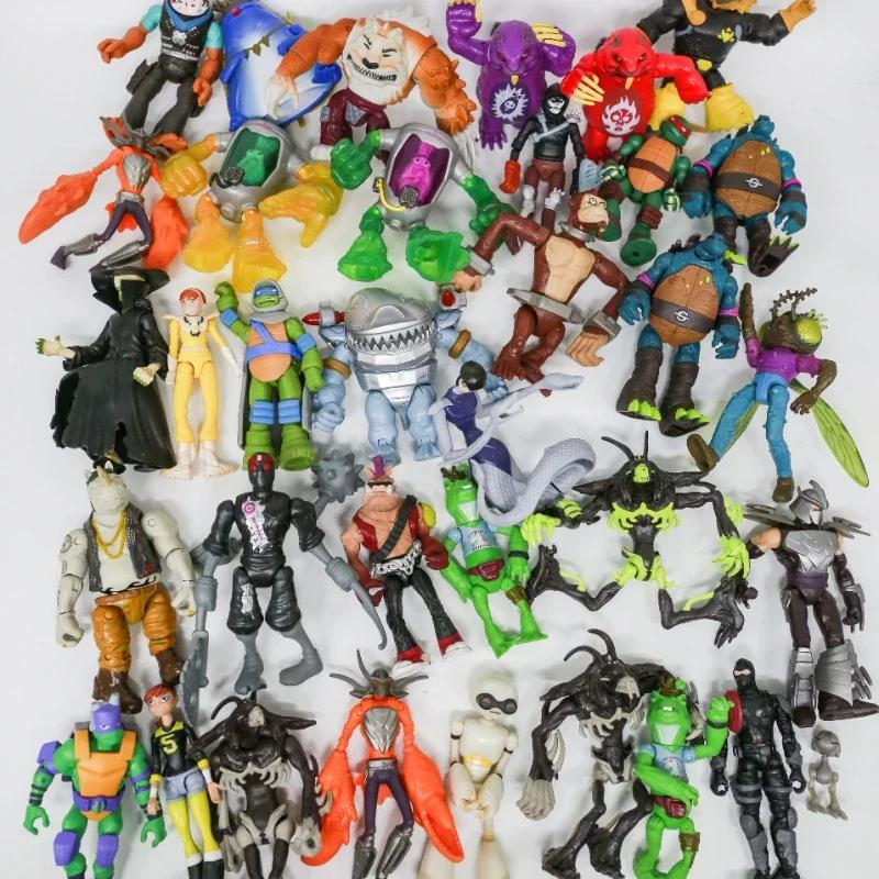 Черепашки-ніндзя Рафаель Найбільш комплексний лиходій Бебоп Рокстейбл Кранг Шкіряна Голова Фіолетовий Дракон Ляльки Фігурки