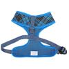 Breathable Blue Dog Harness Vest Soft Mesh Leash Small Size S