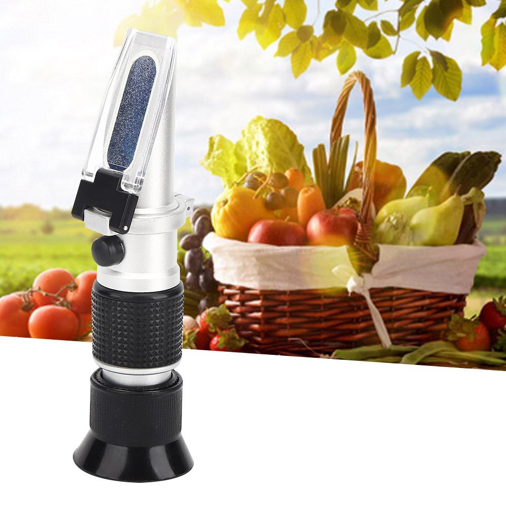 Refractometer Concentration Meter Brix Tester 090percent  for Automatic Temperature Compensation