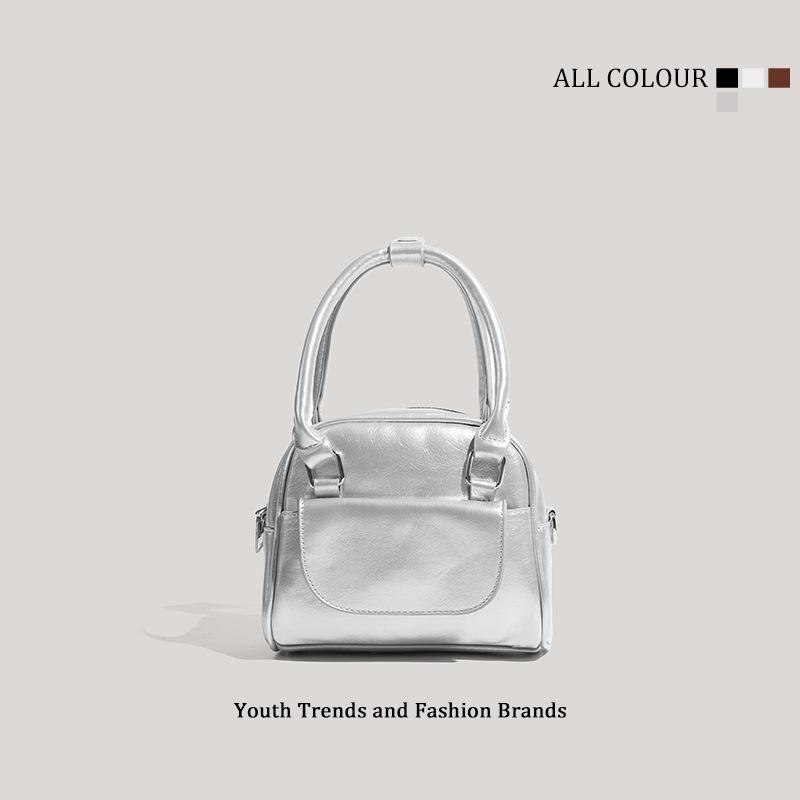 Bag Women's High-end Sense Niche Versatile Summer New Fashion PU Portable Shell Bag Shoulder Messenger Bag