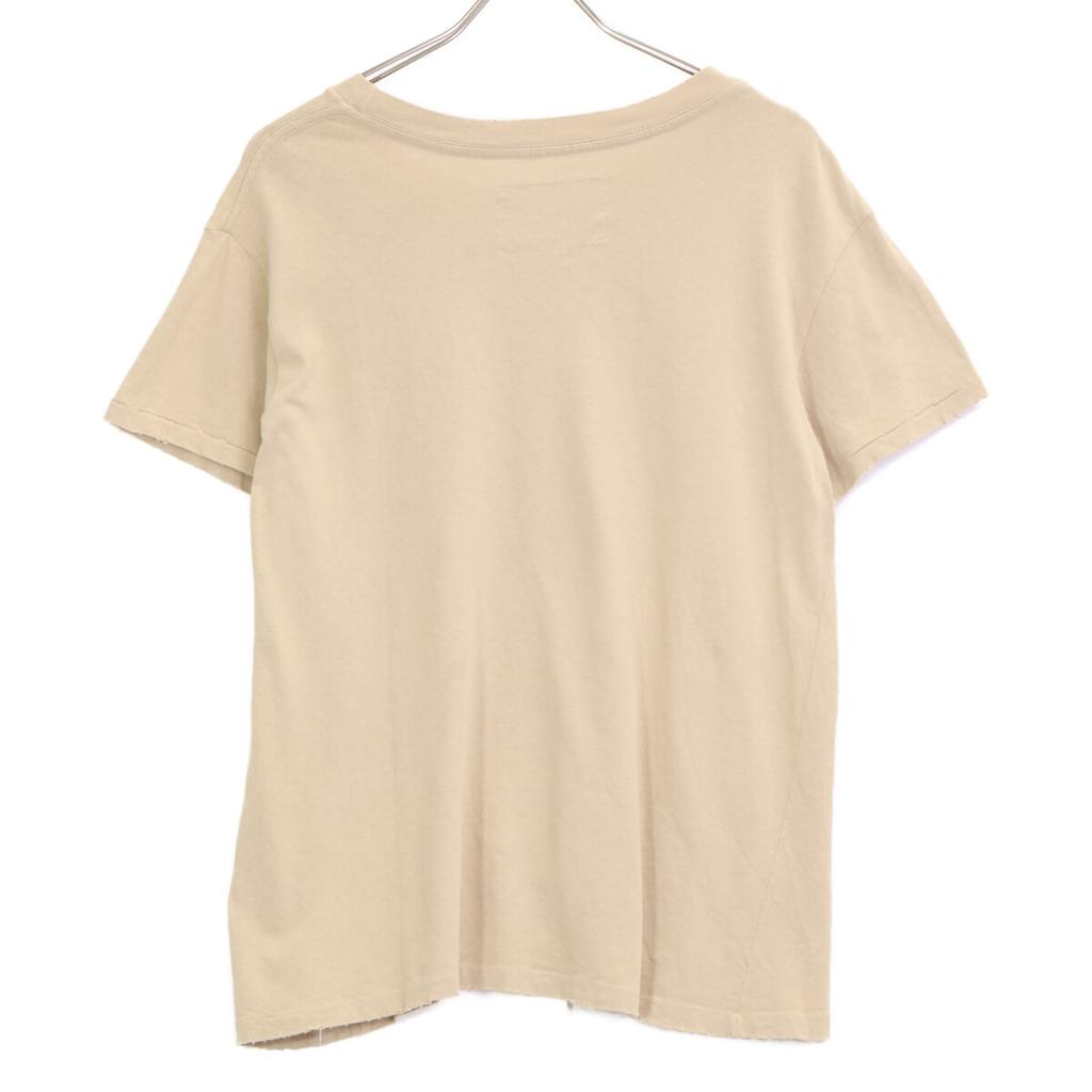 L'Appartement [New] 20-070-570-0006-3-0 NILI LOTAN Product Dyed Crew Neck Short Sleeve T-Shirt Tops 36 beigeUsed