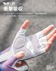 Cycling Summer Perfect for Road Outdoor and School ROCKBROS-TVI Women's Gloves, Fingerless, Mesh, Breathable, Shock-Absorbent, Stretchy,