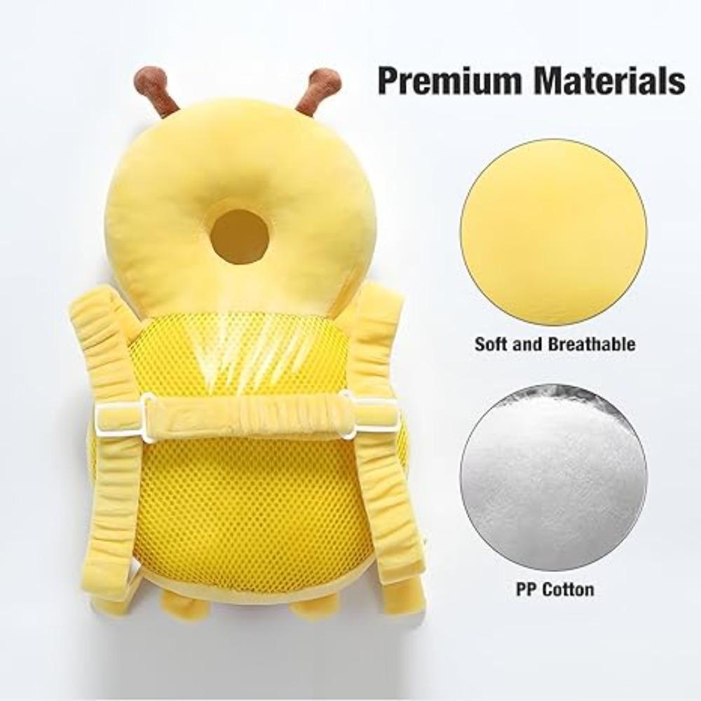 Little Bee Baby Head Protection Pillow Breathable Anti Fall Hat Suitable For Young Children'S Head Safety Cushion Protector Tool