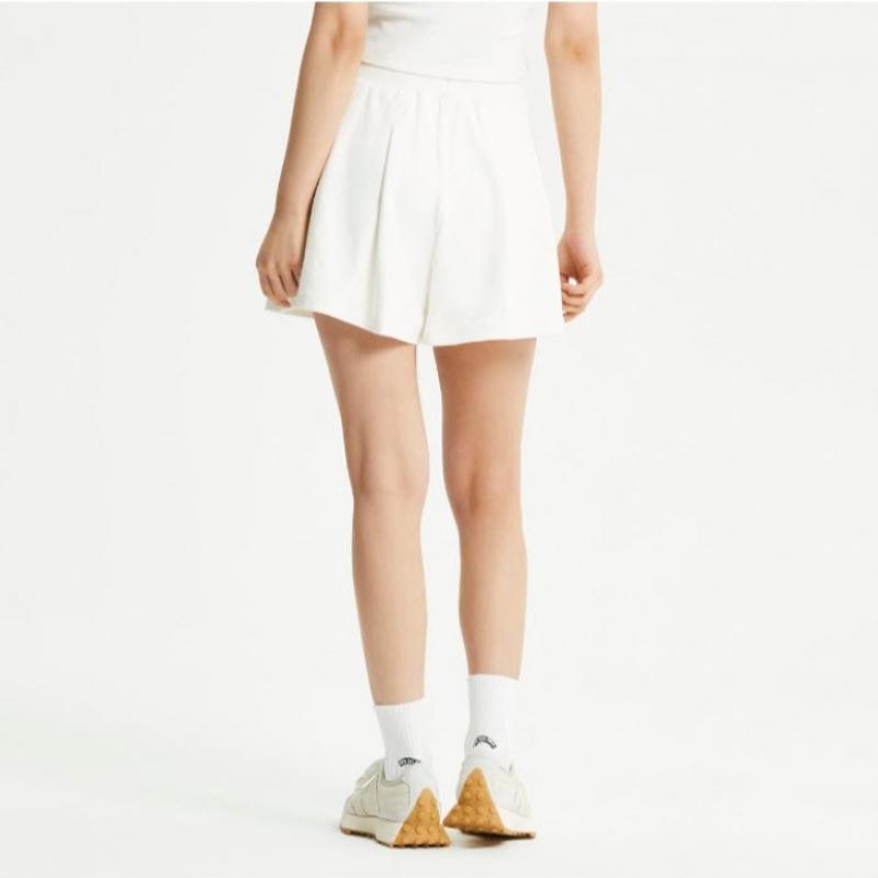 New Balance Women Single Mesh 4 Part Pleated Shorts Eqs Nbnve2w502 64