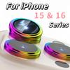 Compatible with iPhone 15/16e/16Pro/15ProMax/15Plus Series, Rear Camera Protector with Locator and Eagle-eye Lens.