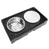 Elevated Dog Bowl   Height Promote Healthy Digestion Antislip Slow Feeder Food Water Bowl for Pets
