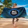 Fc Crest Design Printed Microfiber Beach Towel, Soft And Absorbent, Quick-Dry, Ideal for Summer Travel, Beach Essential, Swimming Pool