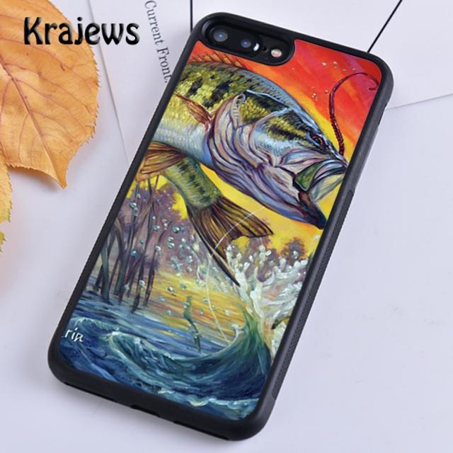 

Krajews Рыбалка Озеро Закат резиновый чехол для телефона для iPhone 14 5 SE 6s 7 8 plus X XR XS 11 12 13 pro max Samsung S21 S22 ultra Samsung S22ultra