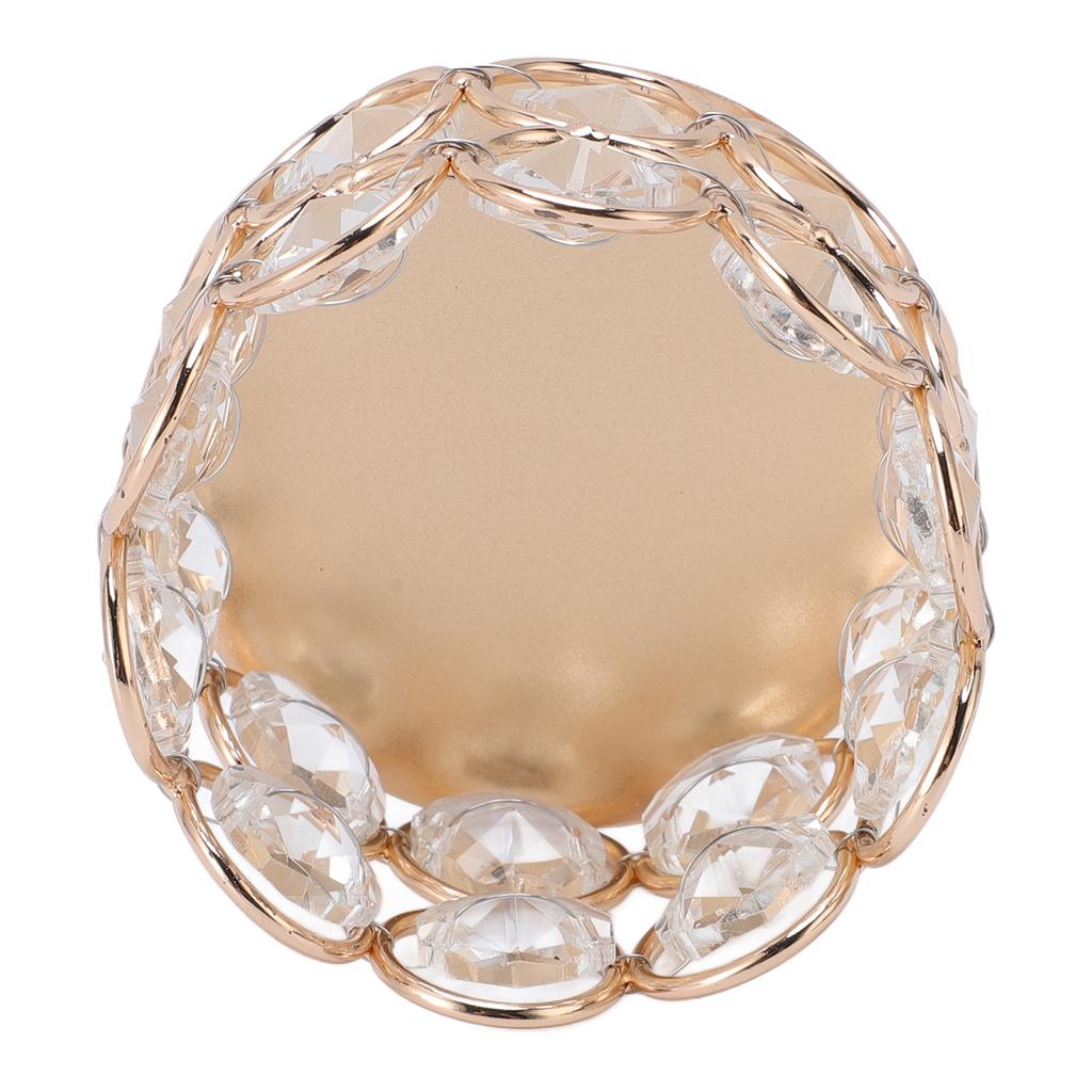 Hollow Candle Holder   Beads Iron Art Decorative Cup for Tealight and Electronic Candles Party Dinner Table