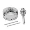 2025 New Jaws Self-Centering Cast Iron High Carbon Steel Mini Drill Chuck Metal 3 Jaws Manual Lathe Chuck Clamp