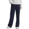 FILA Original Color Block Crew Neck Pullover Sweatshirt And Long Pants Set Women sweatshirt set F11W449218F+F11W449606F