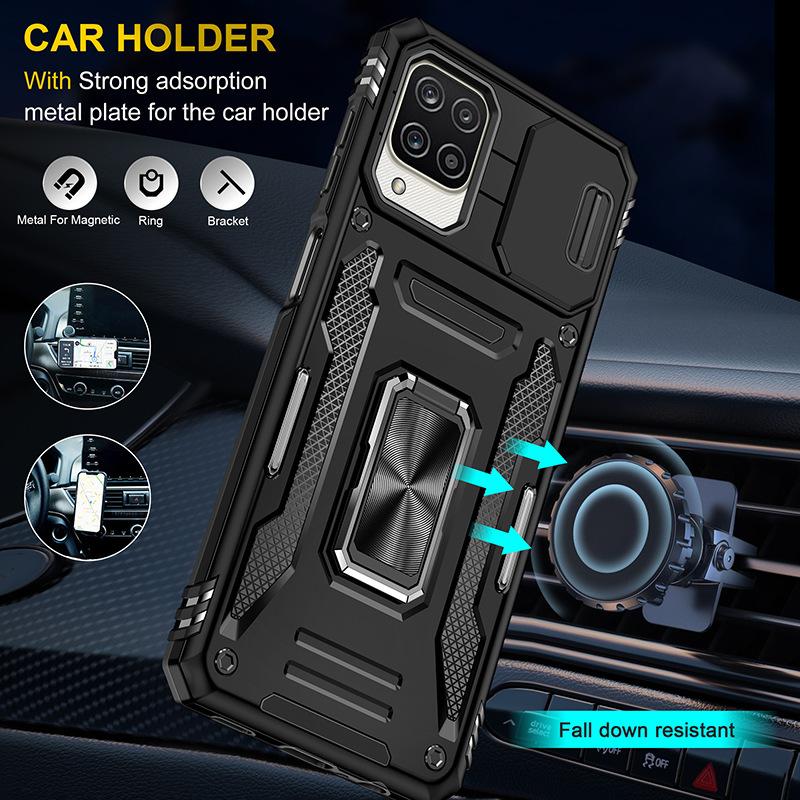 Suitable for Samsung A12 Multi-functional Magnetic Stand Phone Case and Samsung A54 5G Customer Armor Anti Drop Case