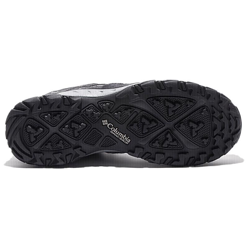 Columbia Hiking Leather Mesh Fabric Antibacterial Cushioning Technology Breathable Shock Absorbing Lightweight Low Top Hiking Shoes YM1182-011