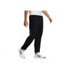 Adidas Logo Print Drawstring Joggers With Cuffed Ankles Men Bottoms Black H40189